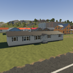 1960s expanded prefab house (unfurnished)