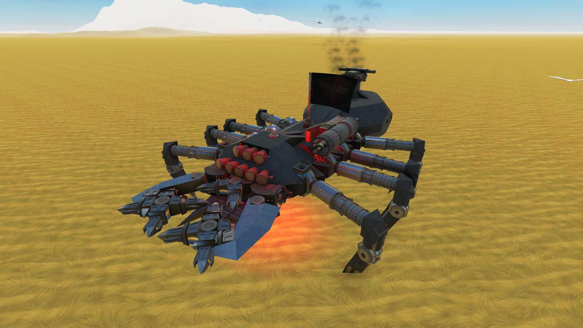 Tank Eating Spider