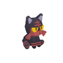 Litten Pokemon Plushie