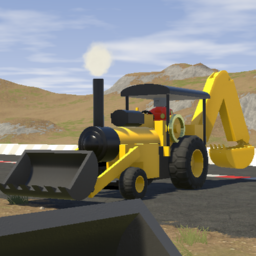 Backhoe Traction Engine