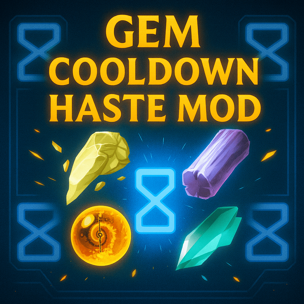 Apply AbilityHaste On Gem  精華套用記憶急速