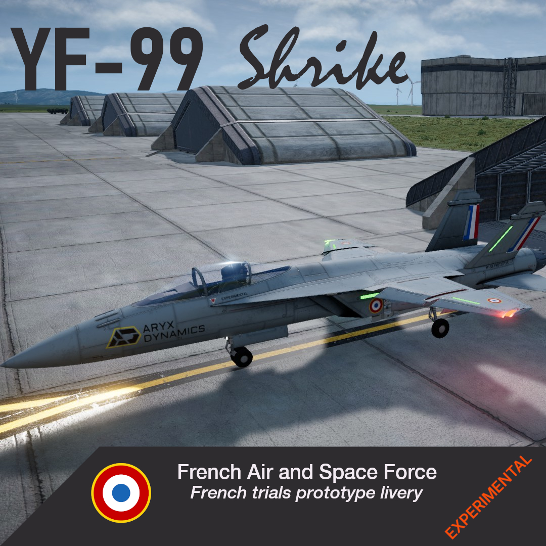 French Air Force YF-99 Prototype preview