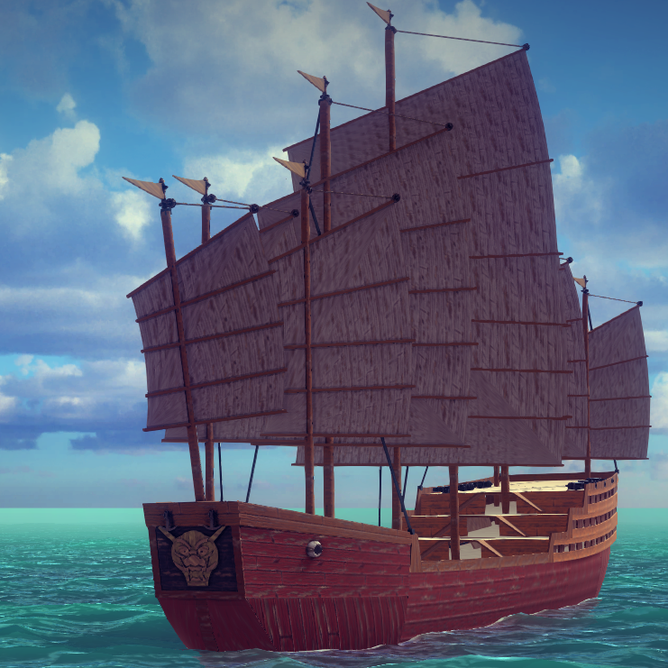 Treasure ship