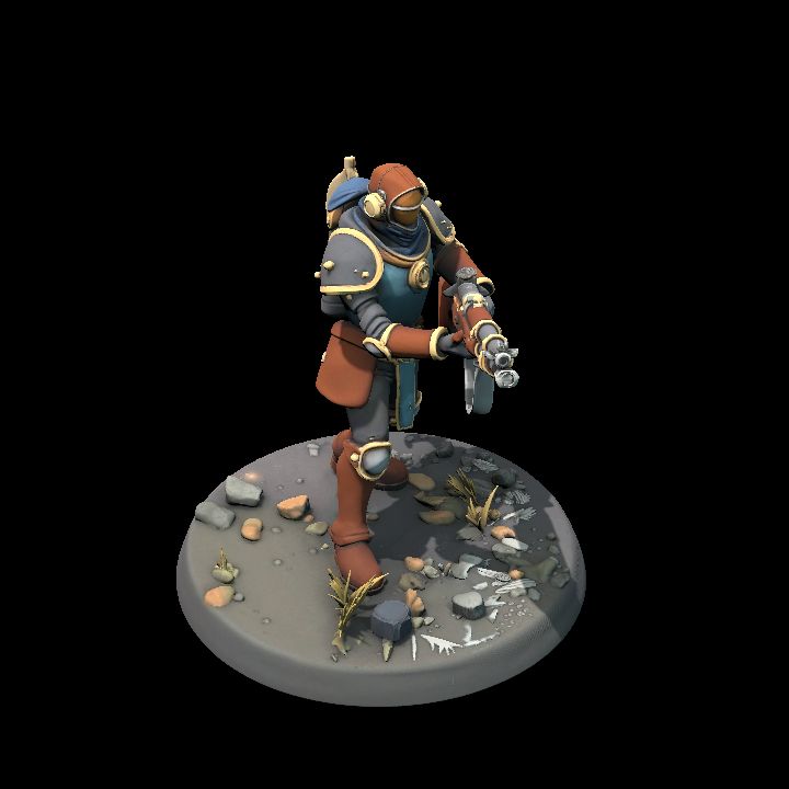 steampunk riflemanl