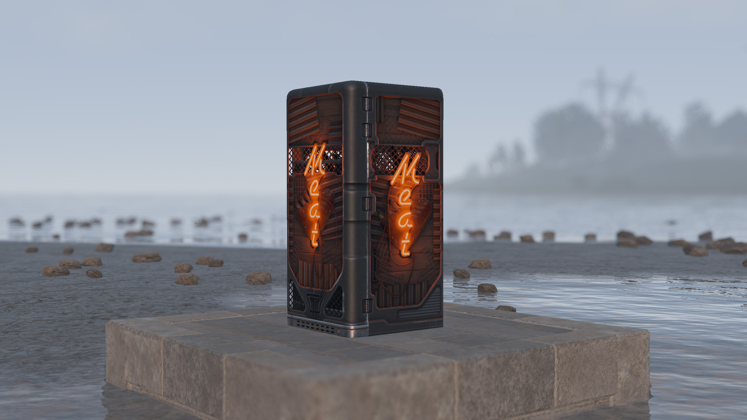 Neon Meat Fridge thumbnail 3