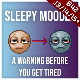 Sleepy Moodle [B42 / 42.19 / Legacy 41] – Project Zomboid Mod