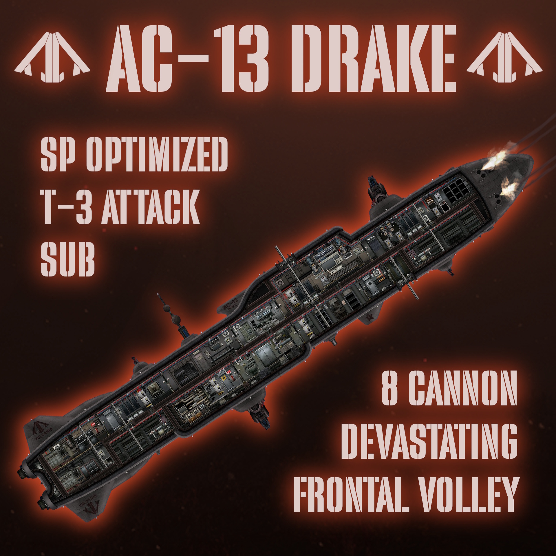 AC-13 Drake – Barotrauma Mod