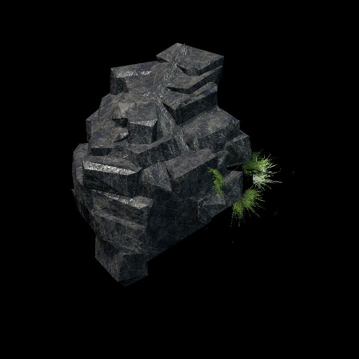 Jungle Ruins - rubble or rock 2