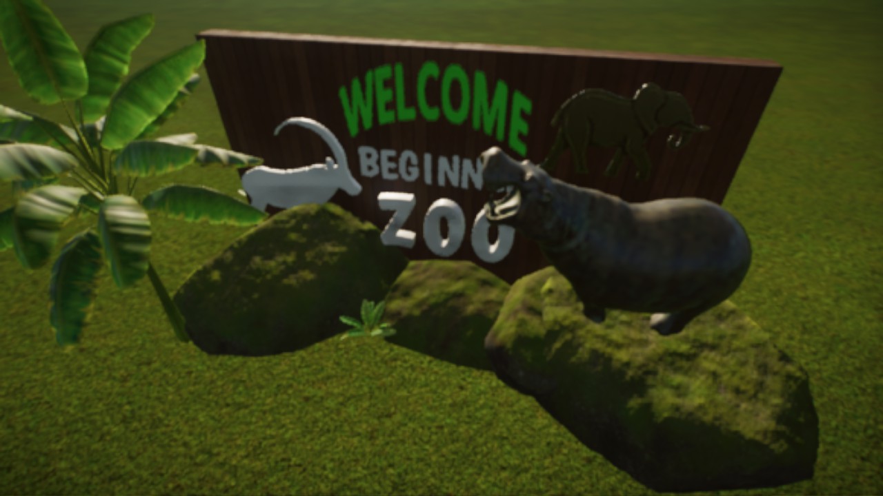 Welcome ZOO Sign