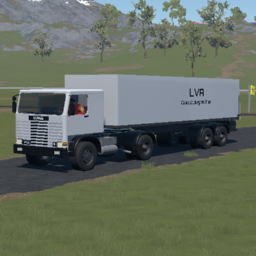 Scania R 142H Longcab with trailer preview
