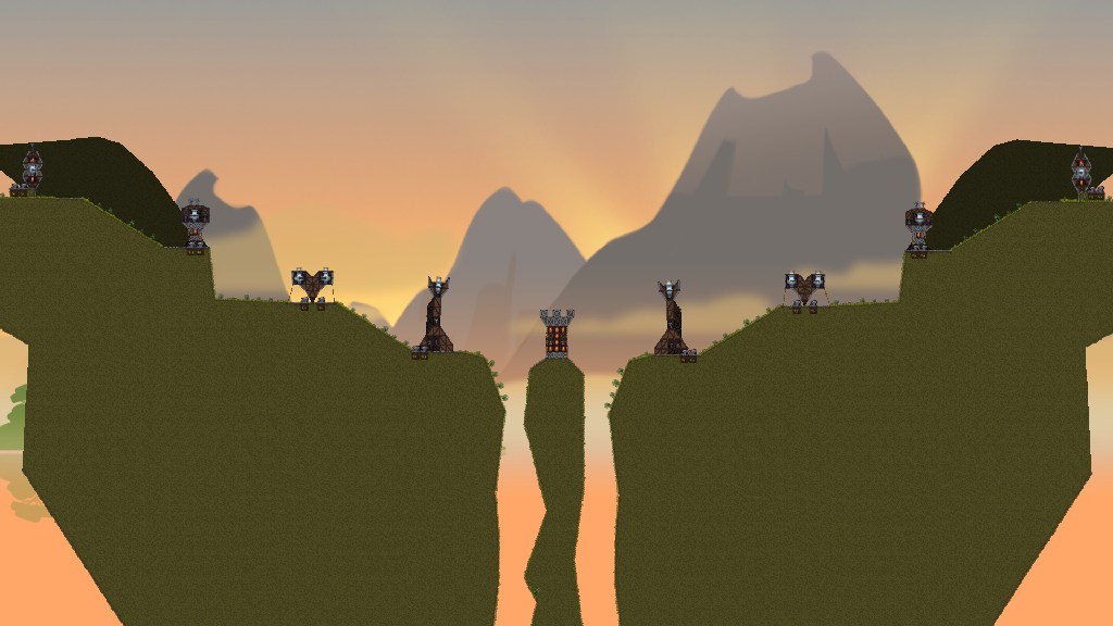 4 vs 4 Terrible Forts