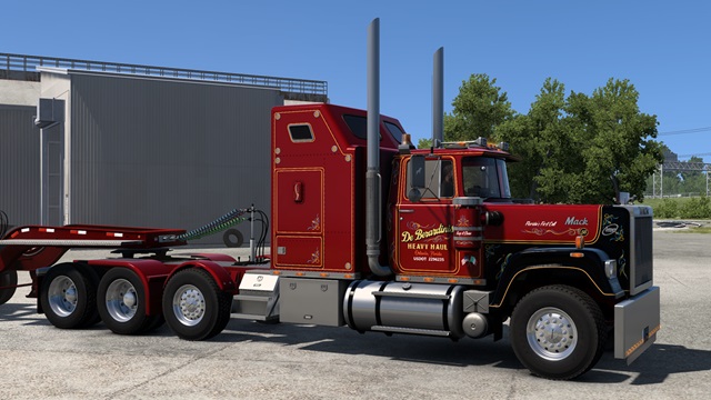 De Berardinis Heavy Haul Skin for Dieling's Mack Superliner. All Cabs