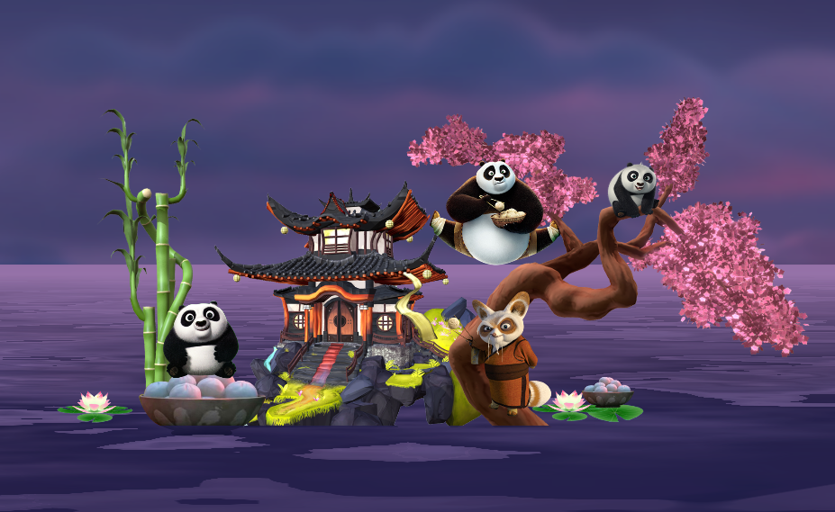 Kung Fu Panda Map