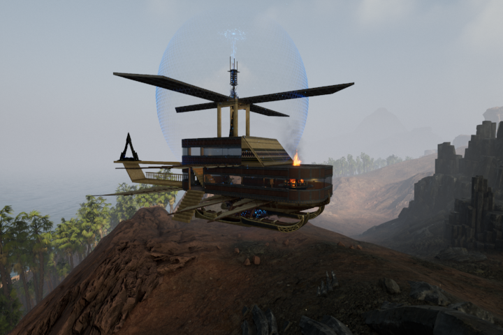  木船直升机 – Soulmask Mod