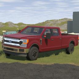 2020 Ford F-250 XL Bed [Low Poly]