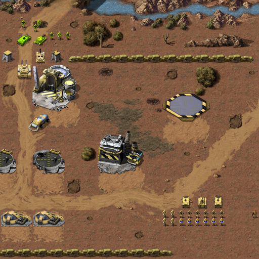 GDI Campaign - Burning Sands - Mission 10 FINALE