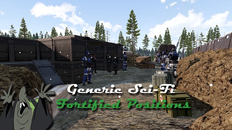 Generic Sci-fi Fortified Positions