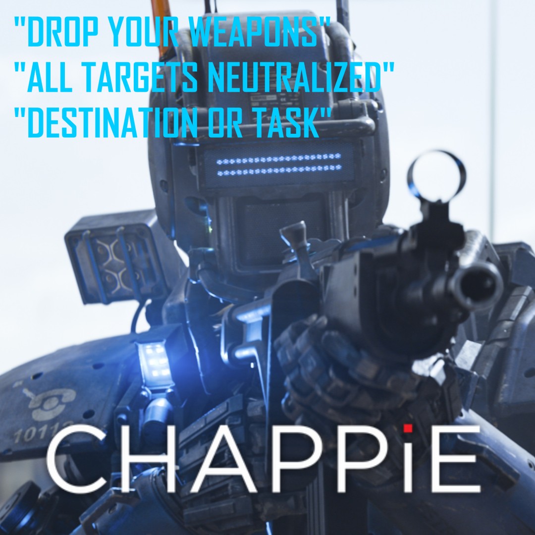 Chappie Droid Voice Lines