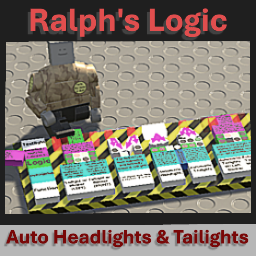 Ralph's Headlights / Tailights Building Pallet