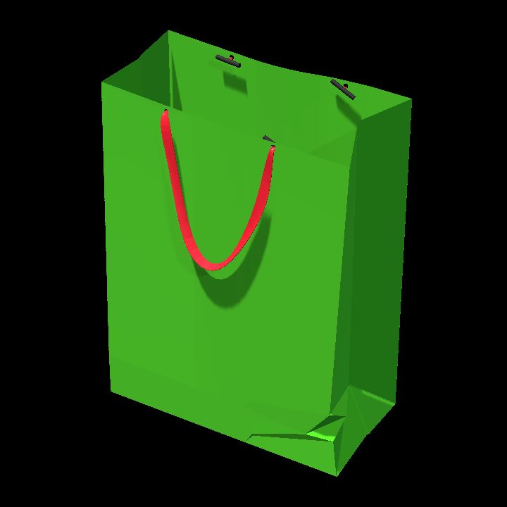 Gift bag - green