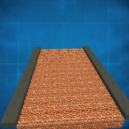 wide cobblestone road