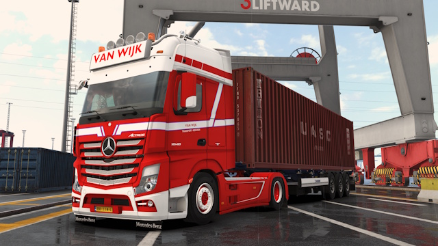 Mercedes Actros Van Wijk Transport