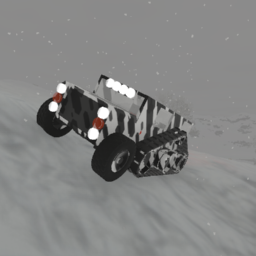 Multi-Purpose Military Truck Passenger Body (Snow)