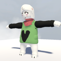 Ralsei with no hat!