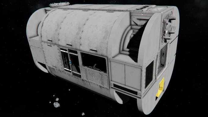 Habitation Container Module Machine Shop