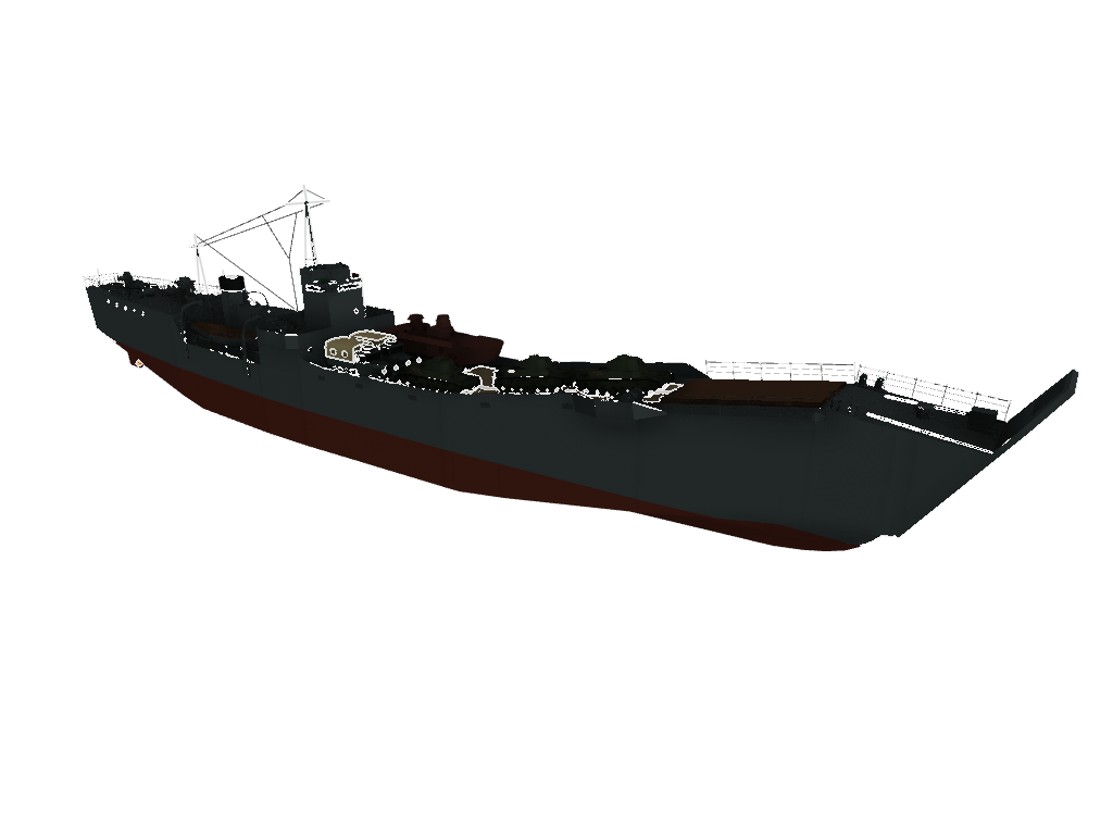 No. 101 class landing ship preview