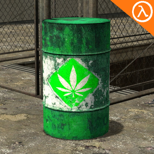Weed Explosive Barrel