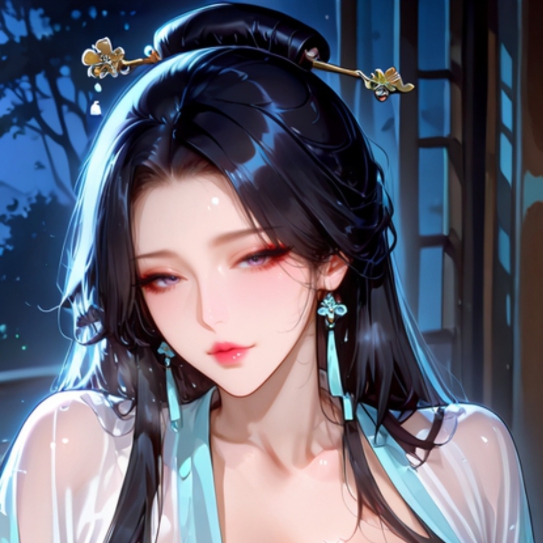 黑丝古风巨乳