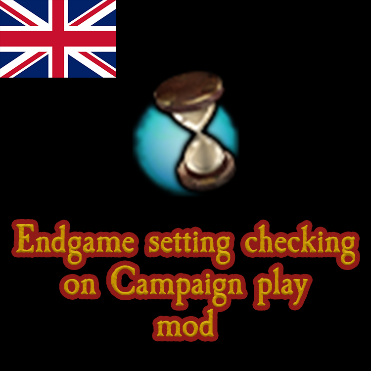 Endgame setting checking on Campaign play mod to English translate preview