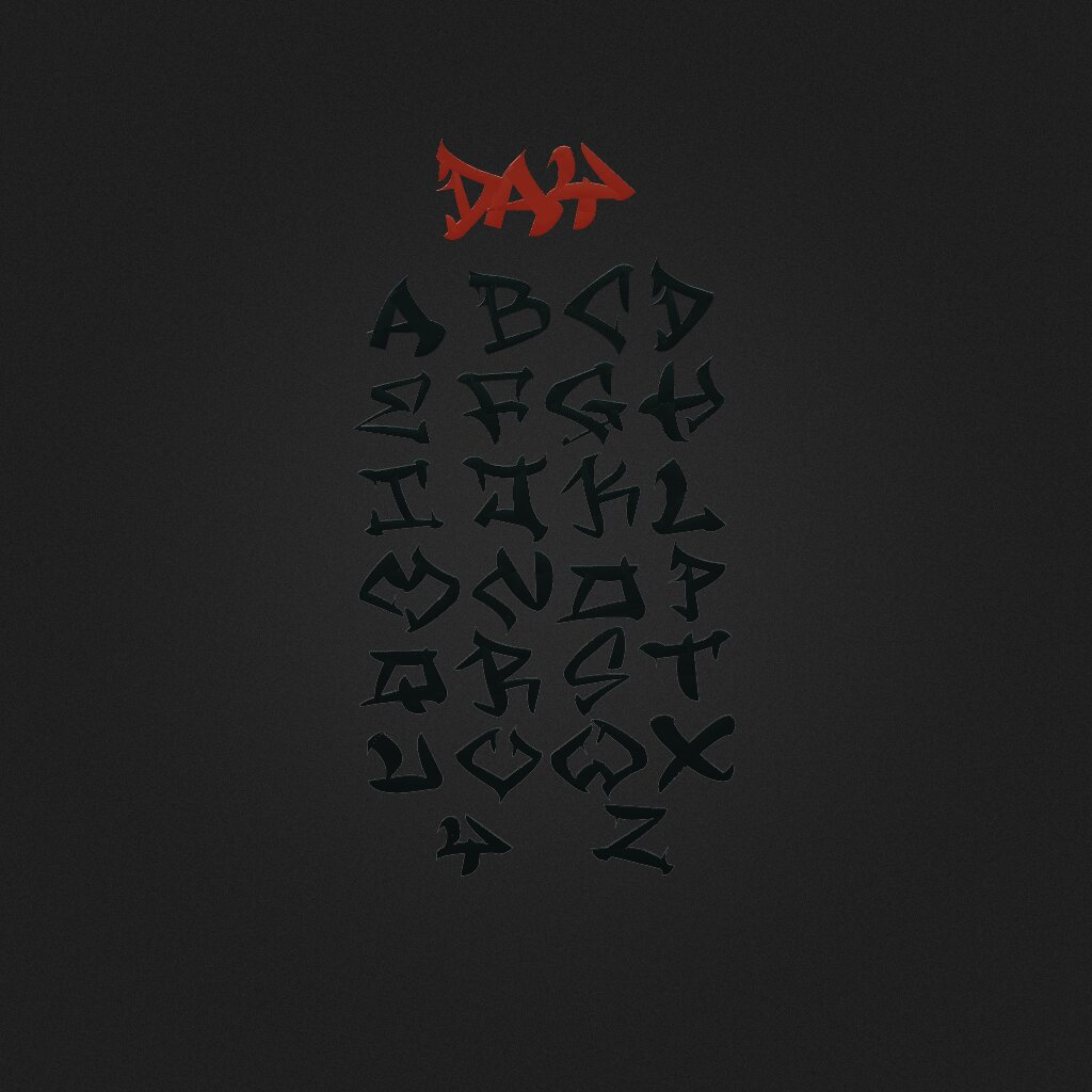 Graffiti Alphabet (SIMPLE)