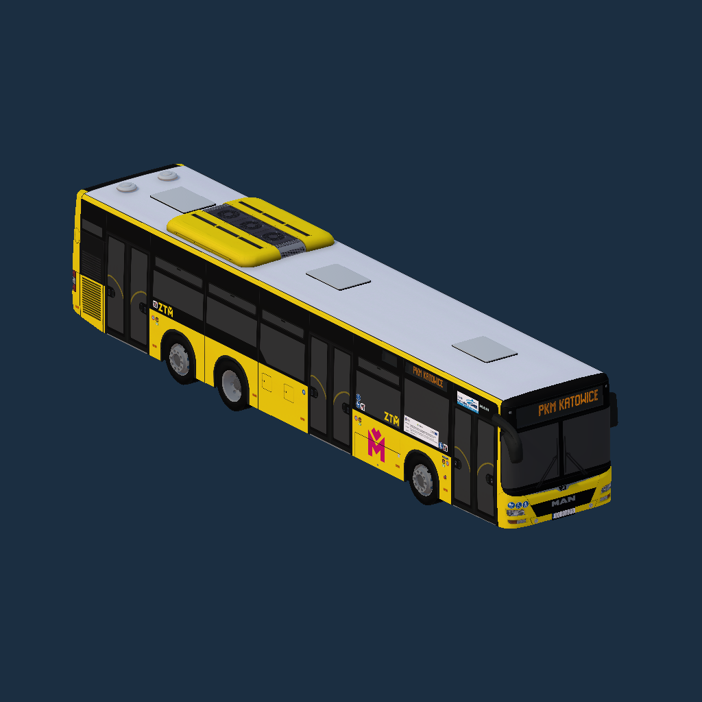 ZTM - PKM Katowice (Lion’s City A36, Fictional)