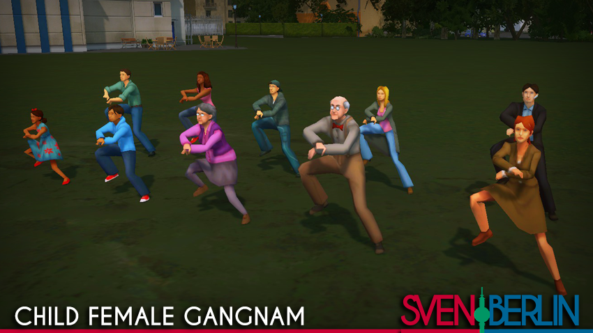child female gangnam