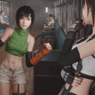 [Vatiwah]26.01.13 FF7 Yuffie Train Blender Patreon Full