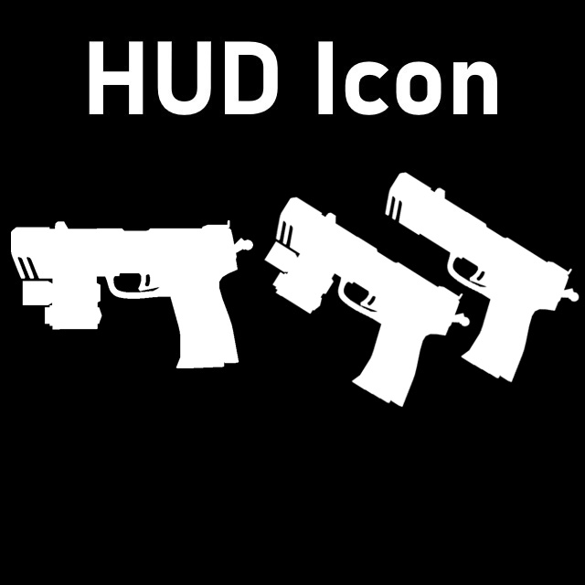 Half-Life 2 - USP Pistols HUD Icon (Pistols)
