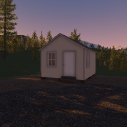 1900's-1940's 2 room cabin (unfurnished)