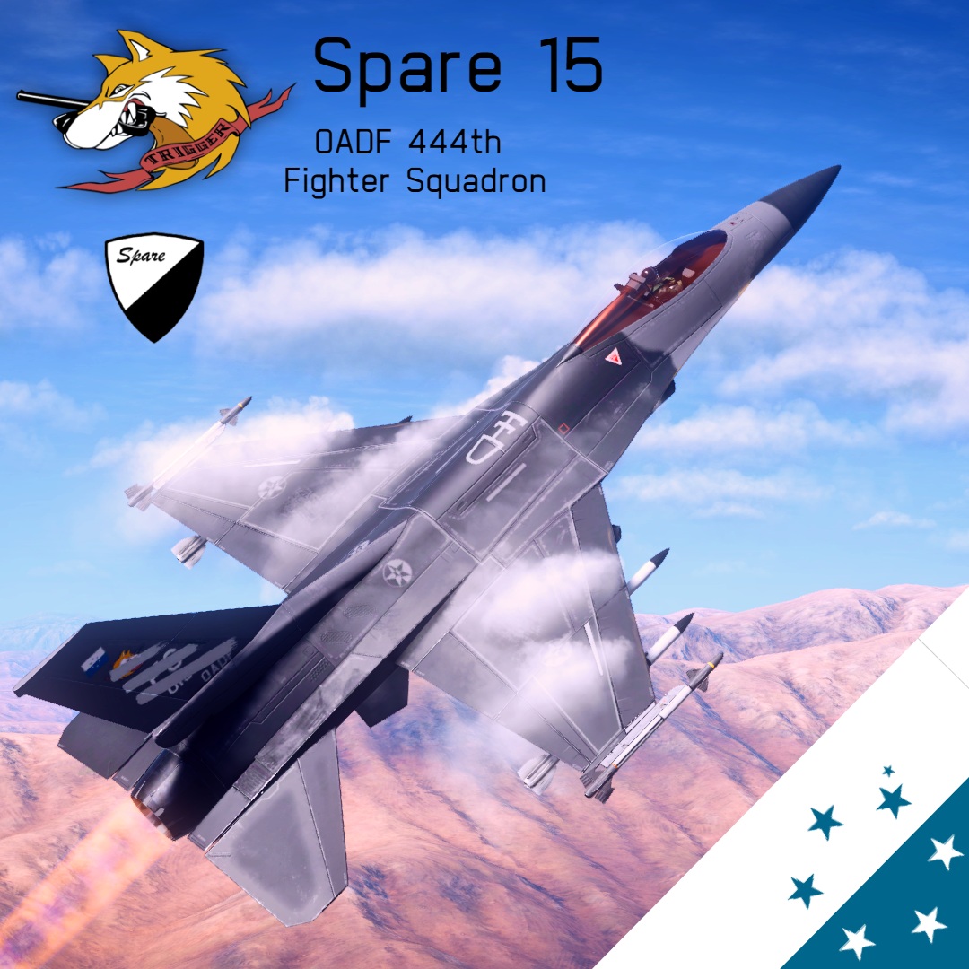 "Spare 15 Trigger" F-16 King Viper