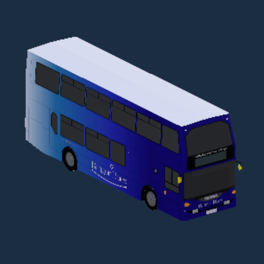 Scania Omnidekka Bangor Blues NorBus North Wales Livery