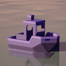 Benchy LowPoly preview