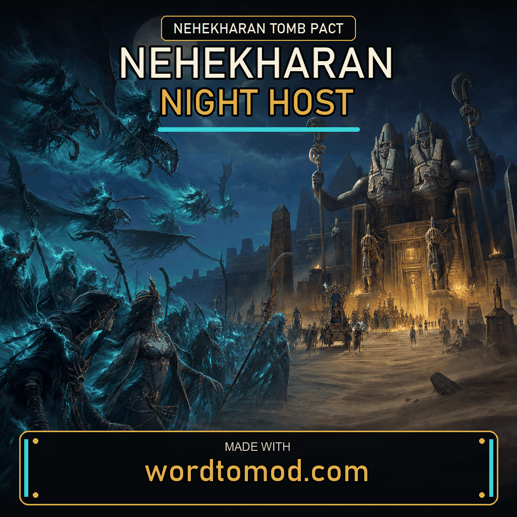 Nehekharan Night Host for Tomb Kings