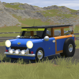 Small Copper station wagon  MK1 (Drag blue)