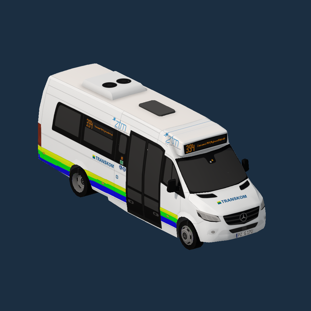 Mercedes Sprinter 45 Transkom Koziegłowy (ztm) 2025 V2