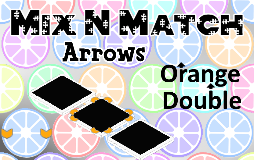 MixN'Match Arrows Orange Double