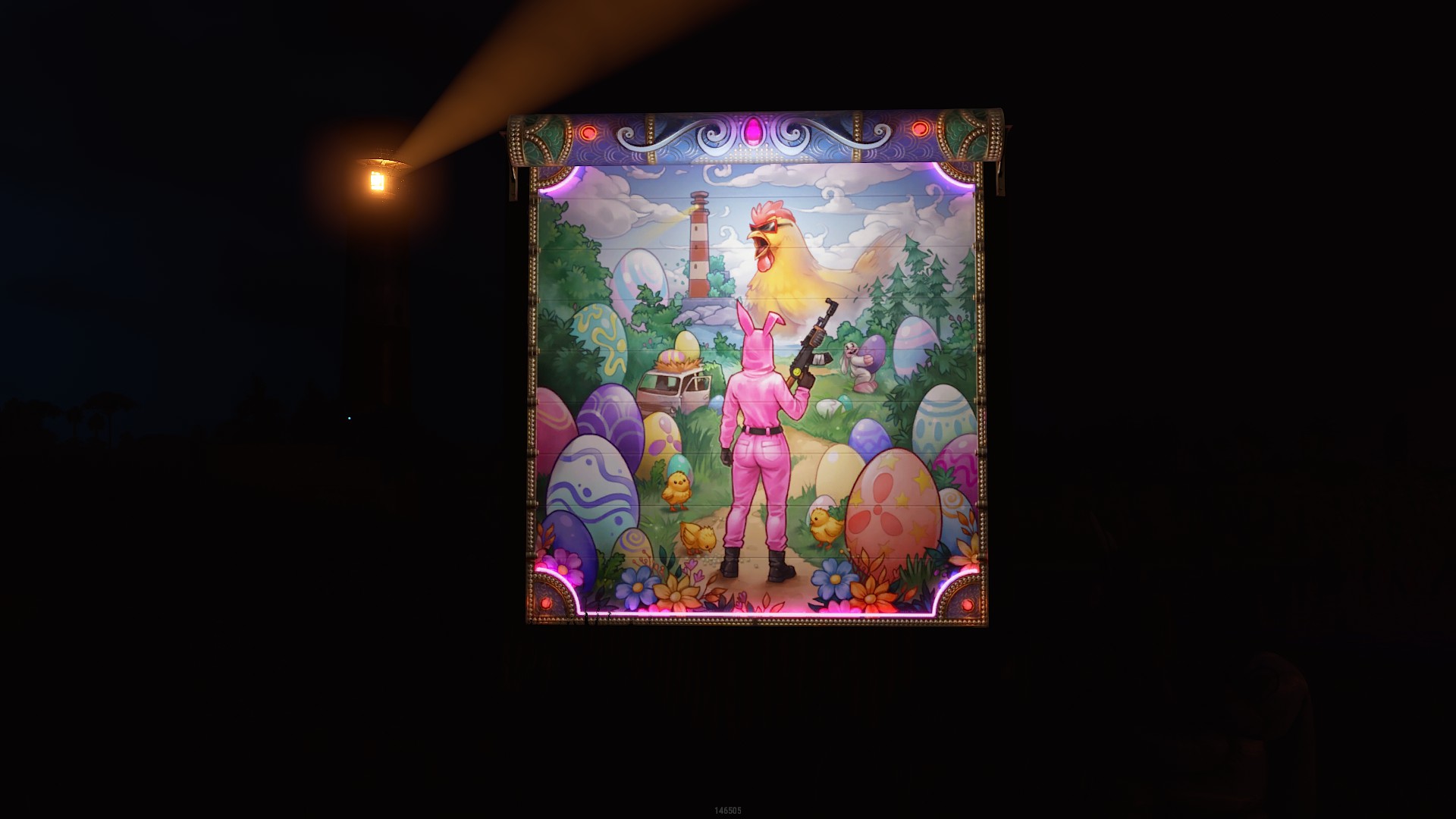 Easter Madness Garage Door thumbnail 10