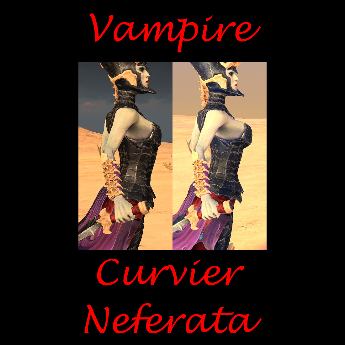 [Vampire]Curvier Neferata(and Smaller Waist)