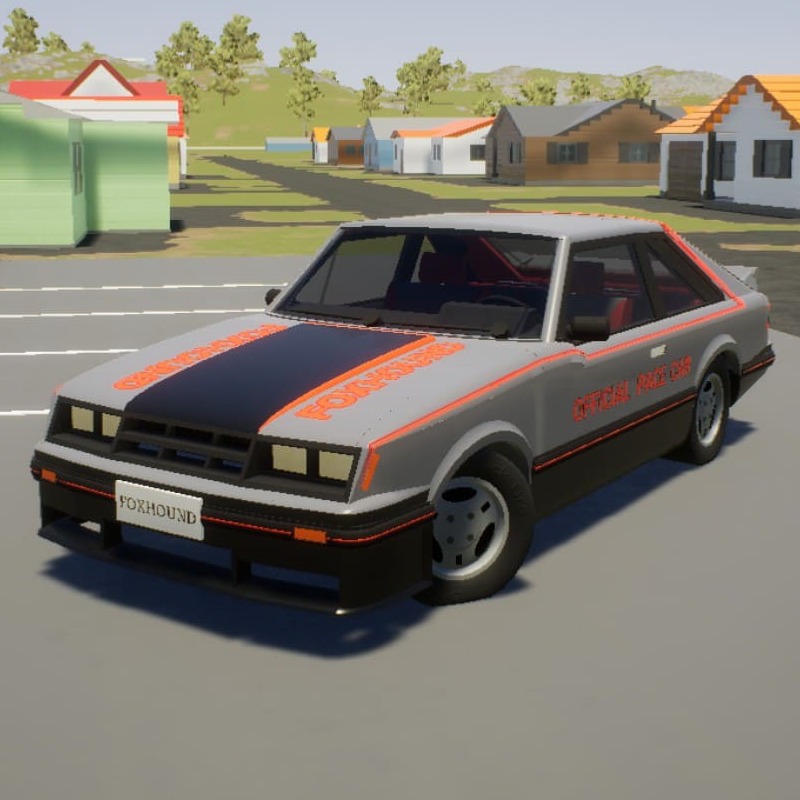 1979 FoxHound Hatchback GT (red)