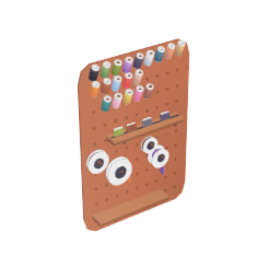 peg board sewing